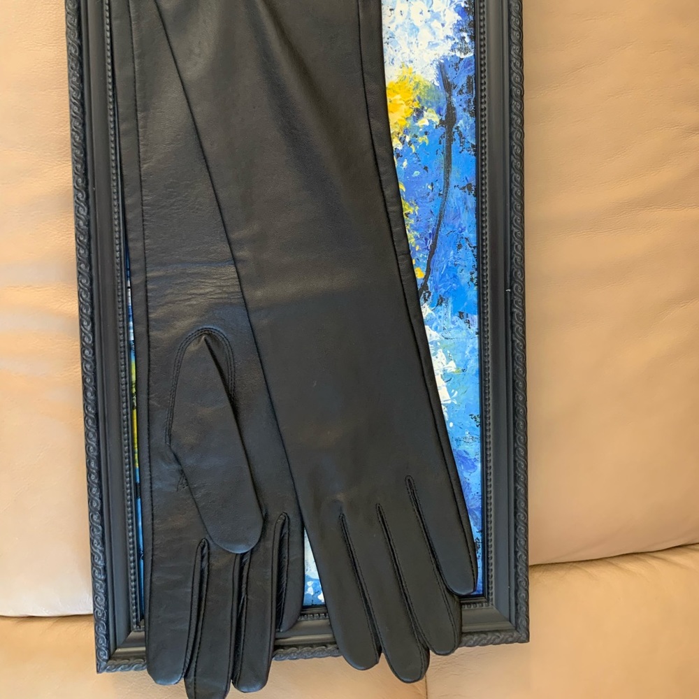Leather gloves. Italy